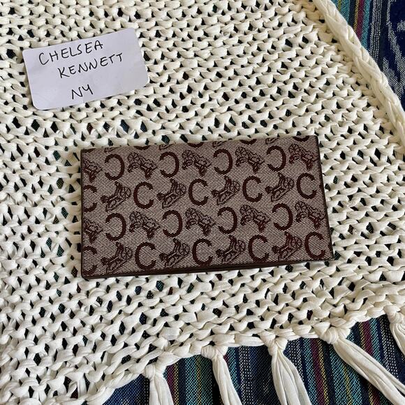 Celine Monogram Logo Macadam Vintage Bifold Wallet - Picture 8 of 12